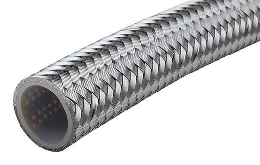 200 Series Stainless Nylon PTFE Braided Hose per 0.5m/500mm