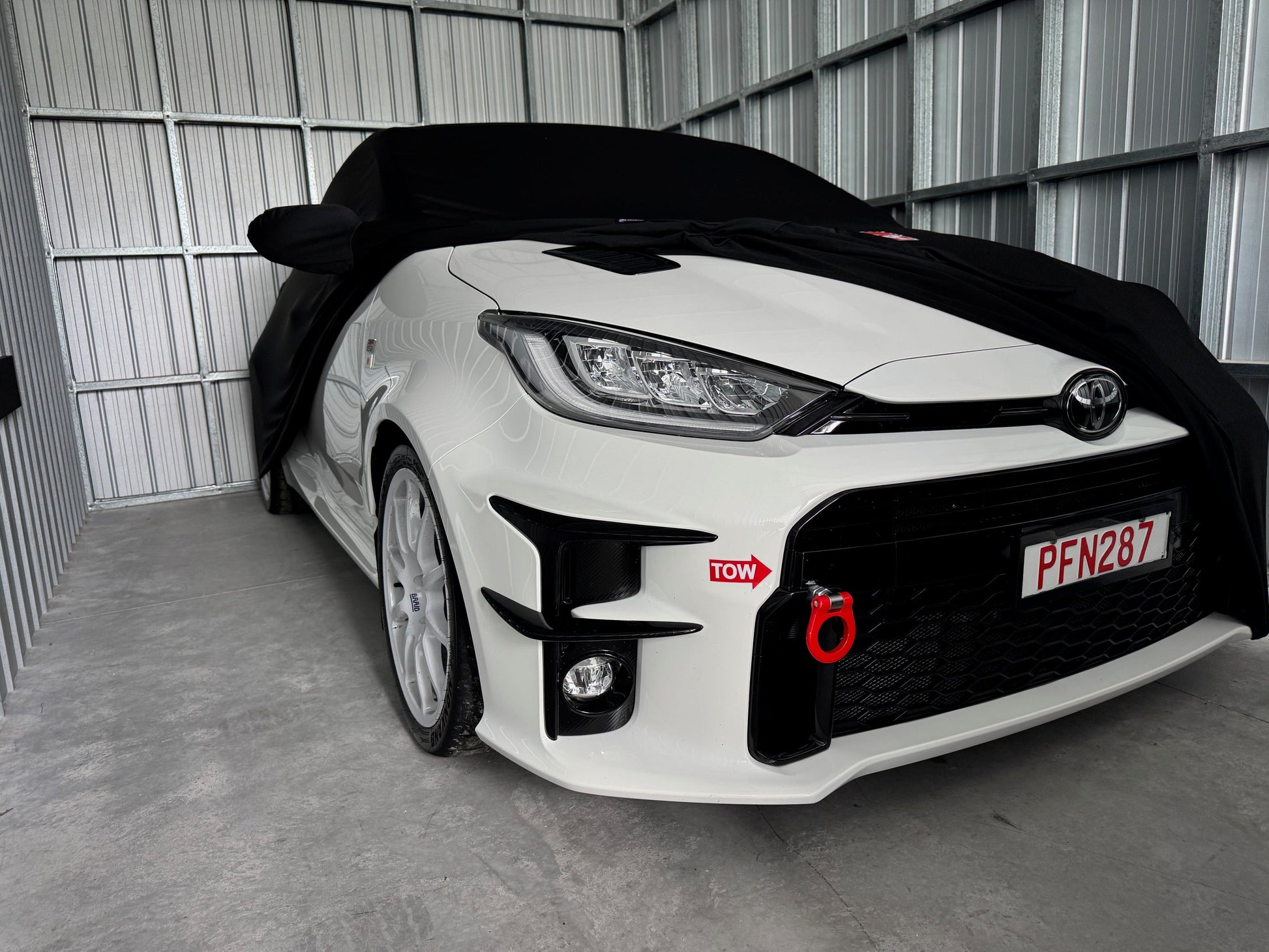 Toyota GR Yaris Custom Fit Indoor Car Cover - Boosted Kiwi