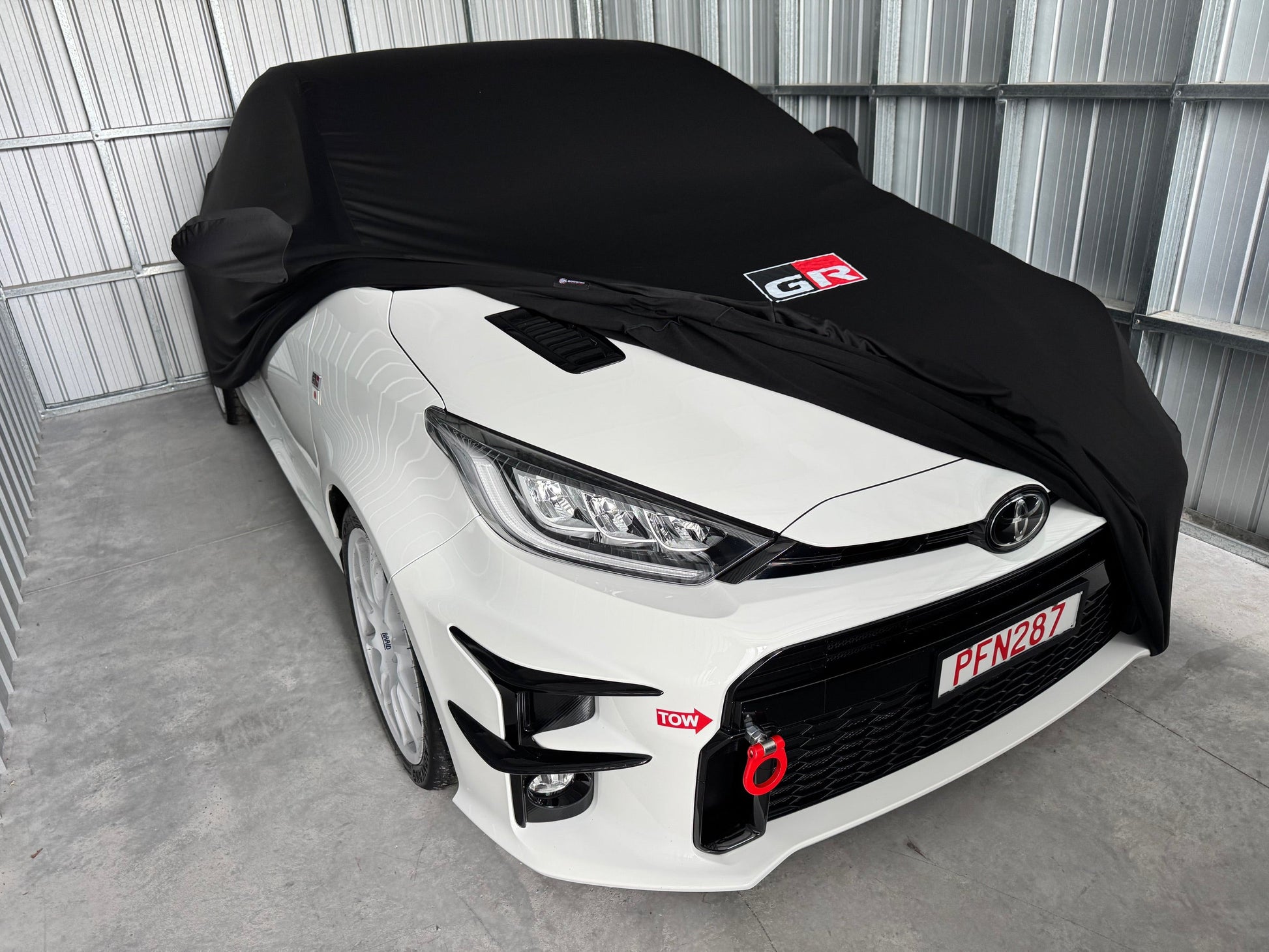Toyota GR Yaris Custom Fit Indoor Car Cover - Boosted Kiwi