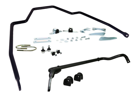 Front and Rear Sway Bar - Vehicle Kit to Suit Mitsubishi Triton MQ, MR 4wd