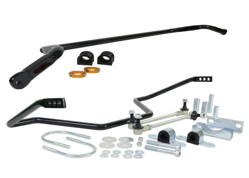 Front and Rear Sway Bar - Vehicle Kit to Suit Nissan Navara D40 4wd