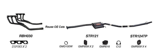Redback Performance Exhaust System for Holden Caprice (09/1997 - 08/2004), Statesman (09/1997 - 08/2004), Commodore (09/1997 - 08/2004), Calais (09/1997 - 08/2004), HSV XU6 (09/1997 - 08/2004), Holden Caprice (09/1997 - 08/2004), Statesman (09/1997 -...