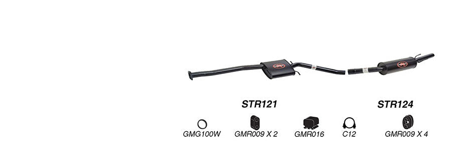 Redback Performance Exhaust System for