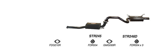 Redback Performance Exhaust System for