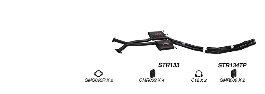 Redback Performance Exhaust System for Holden Statesman (09/1997 - 09/2007), Caprice (09/1997 - 09/2007), Commodore (09/1997 - 09/2007), HSV Maloo (09/1997 - 09/2007), Avalanche (09/1997 - 09/2007), Holden Commodore (09/1997 - 08/2007), HSV Maloo...
