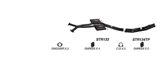 Redback Performance Exhaust System for Holden Statesman (09/1997 - 09/2007), Caprice (09/1997 - 09/2007), Commodore (09/1997 - 09/2007), HSV Maloo (09/1997 - 09/2007), Avalanche (09/1997 - 09/2007), Holden Commodore (09/1997 - 08/2007), HSV Maloo...