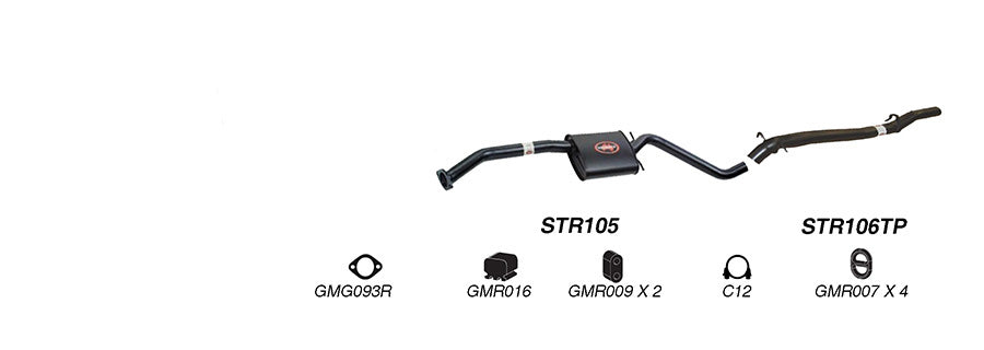 Redback Performance Exhaust System for Holden Commodore (09/1991 - 09/1997), Calais (09/1991 - 09/1997)