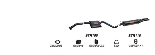 Redback Performance Exhaust System for Holden Statesman VQ - VR V6 & VS V8 IRS Sedan