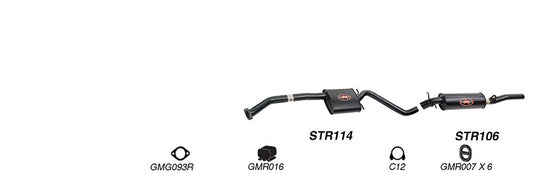 Redback Performance Exhaust System for Holden Caprice (04/1990 - 06/1999), Commodore (04/1990 - 06/1999), Statesman (04/1990 - 06/1999), Calais (04/1990 - 06/1999), Holden Caprice (04/1990 - 06/1999), Statesman (04/1990 - 06/1999)
