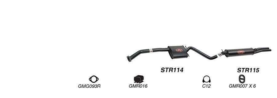Redback Performance Exhaust System for Holden Caprice (04/1990 - 02/1994), Holden Caprice (04/1990 - 02/1994)