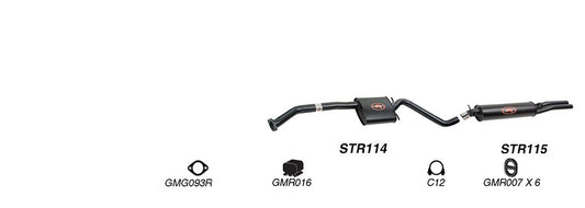 Redback Performance Exhaust System for Holden Caprice (04/1990 - 02/1994), Holden Caprice (04/1990 - 02/1994)