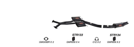 Redback Performance Exhaust System for Holden Statesman (06/1999 - 11/2002), Holden Commodore (09/2004 - 02/2006)