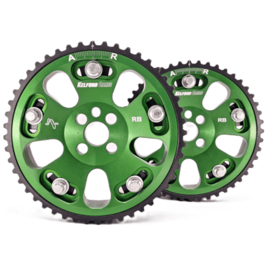 Kelford Cams KCG25 Adjustable Cam Gears RB20/25 & RB26 - Green