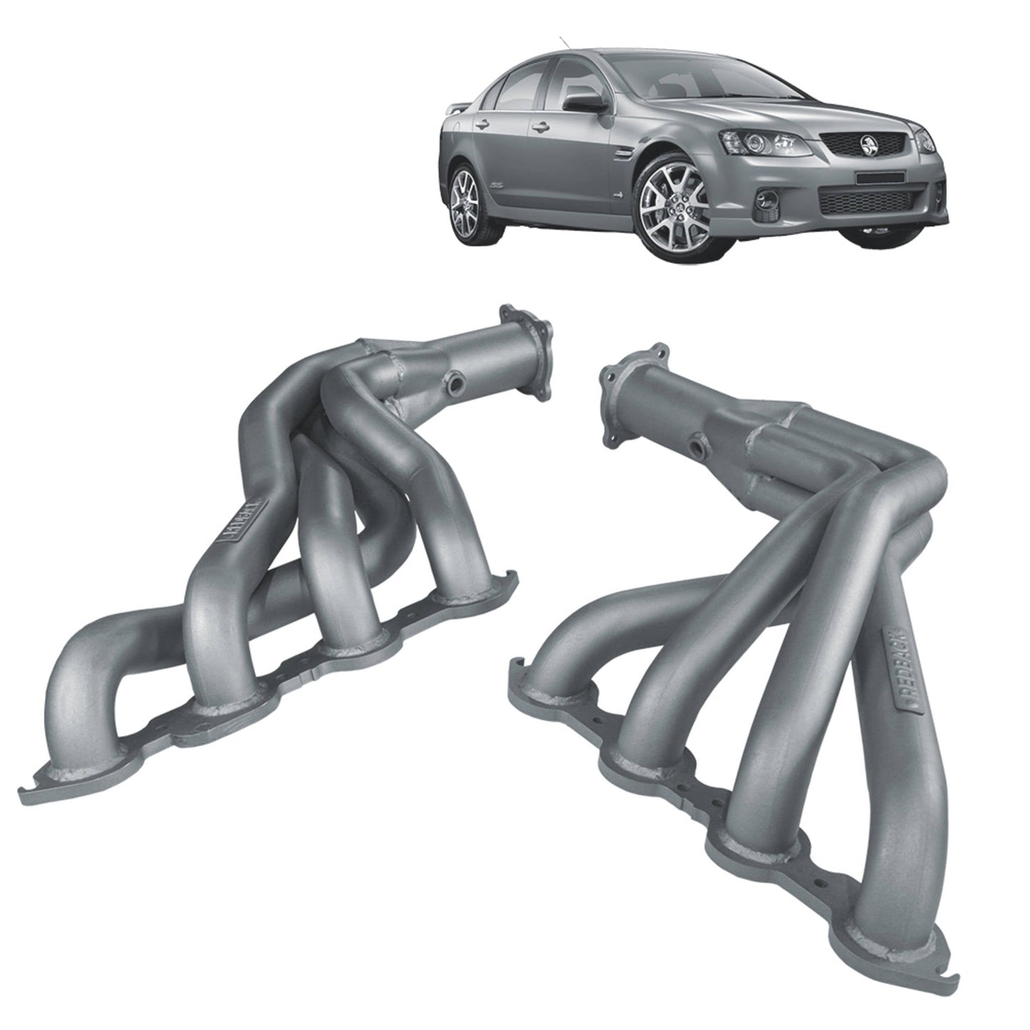Redback Dual 3" Engine back Exhaust with Hotdogs for Holden Commodore VE & VF Sedan / Wagon