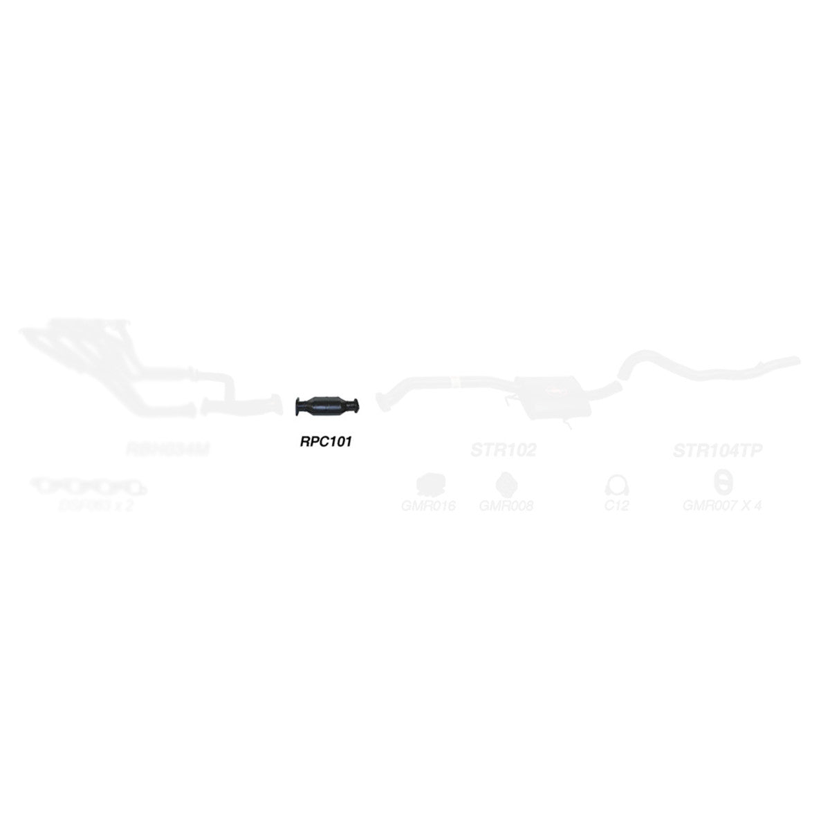 Redback Performance Exhaust System for Holden Calais (01/1988 - 04/1995), Statesman (01/1988 - 04/1995), Commodore (01/1988 - 04/1995), Caprice (01/1988 - 04/1995), Holden Caprice (04/1990 - 02/1994), Holden Caprice (04/1990 - 02/1994)