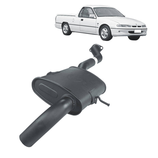 Redback 2.5" Exhaust for Holden Commodore VS V6 Ute 2.5" Centre Assembly with Muffler