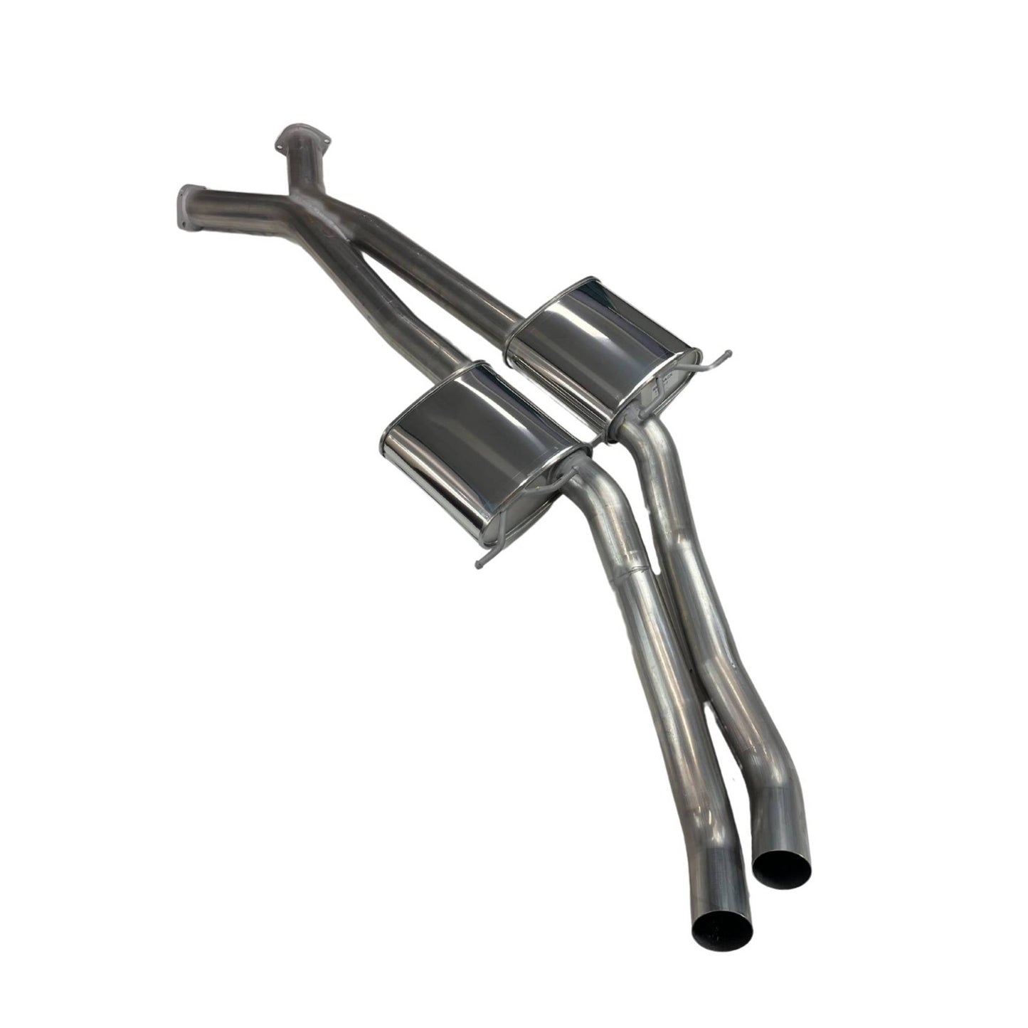 Redback Dual 3" Catback Exhaust without Rear Muffler for Holden Commodore Ute VT-VZ (1997 - 2007)