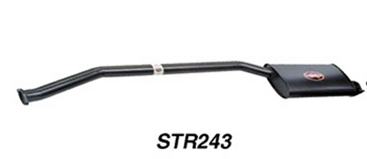 Redback 2.5" Centre Muffler for Ford Falcon AU Ute