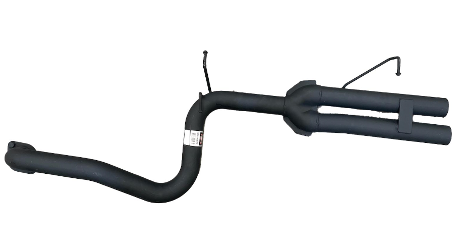 Redback 2.5" Catback Exhaust with Hotdog Centre  and Dual Outlet Rear Muffler Delete for Ford Falcon BA BF Sedan(2003 -  2008)