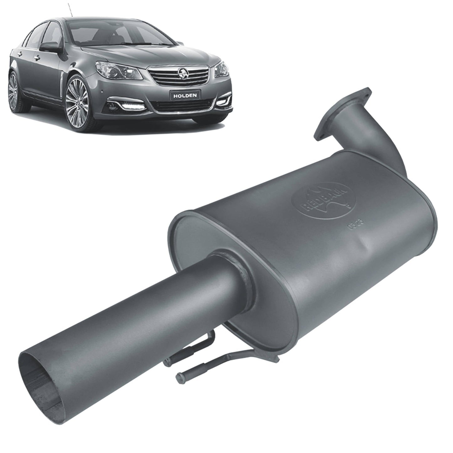 Redback Dual 3" Engine back Exhaust with Hotdogs for Holden Commodore VE & VF Sedan / Wagon