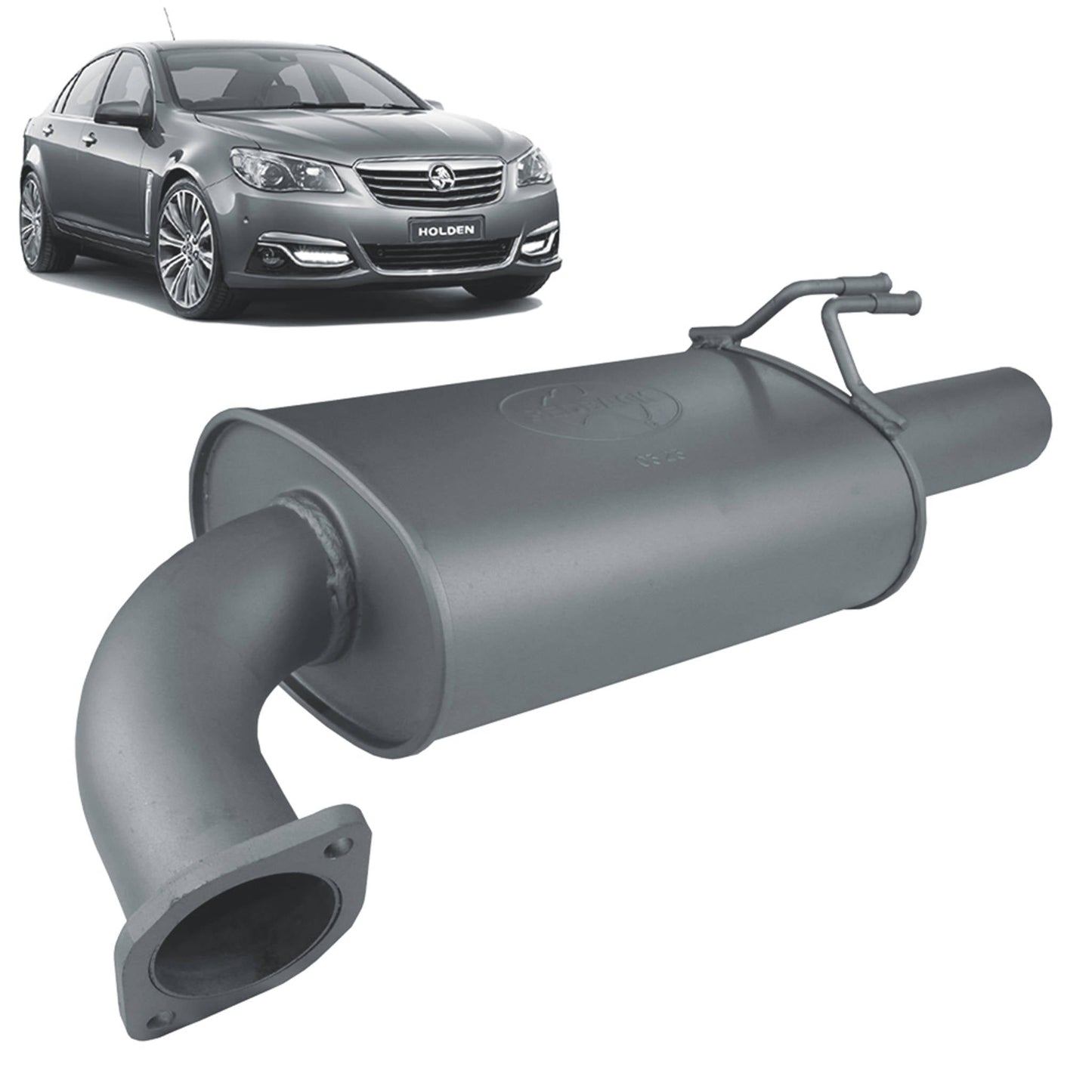 Redback Dual 3" Engine back Exhaust with Hotdogs for Holden Commodore VE & VF Sedan / Wagon