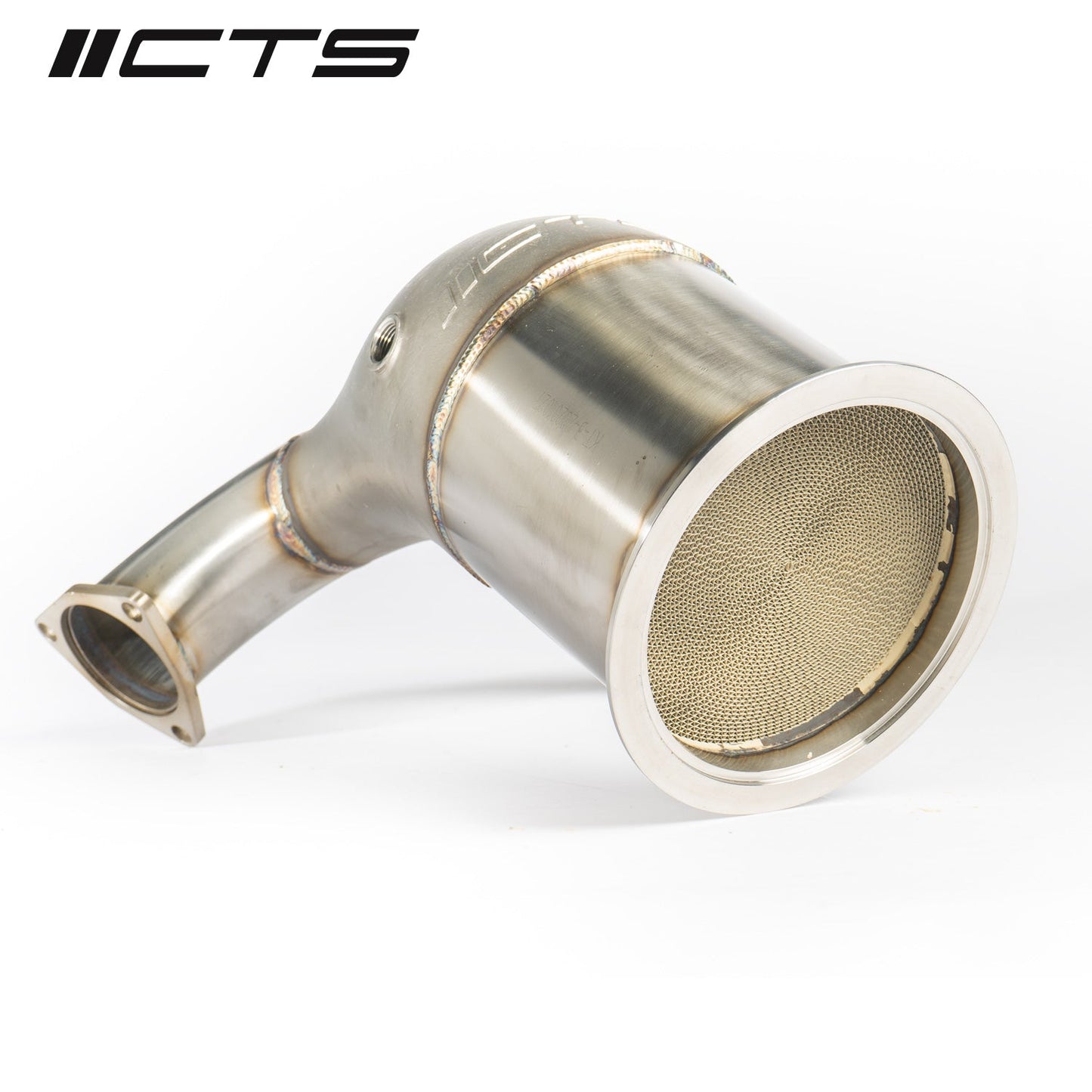 CTS High Flow Catted Downpipe - Audi S4 S5 B9 3.0T
