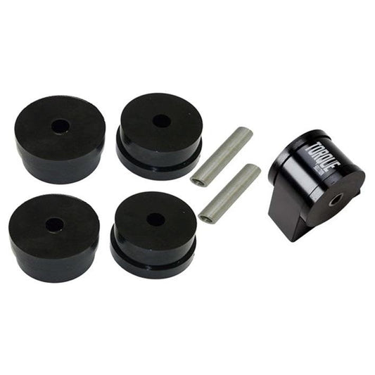 Torque Solution Side Mount Inserts & Billet Front Engine Mount Combo: Dodge Caliber SRT-4 2008+