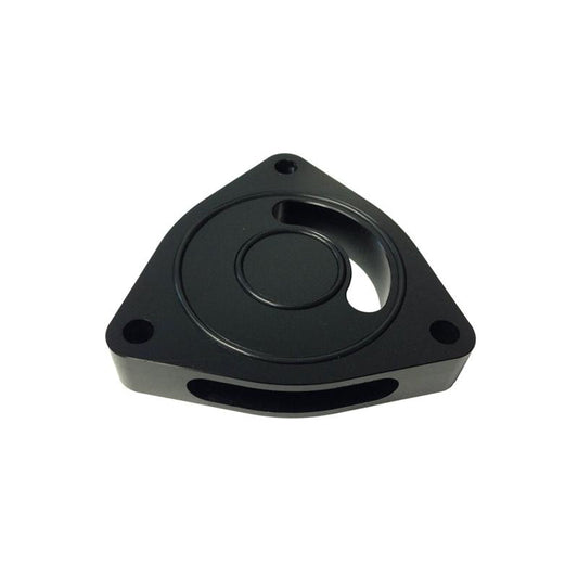 Torque Solution Blow Off BOV Sound Plate (Black): Honda Civic 2016+ 1.5T