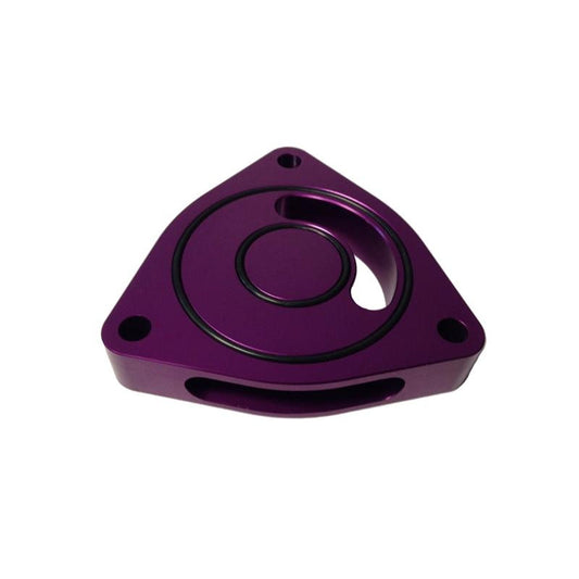 Torque Solution Blow Off BOV Sound Plate (Purple): Honda Civic 2016+ 1.5T