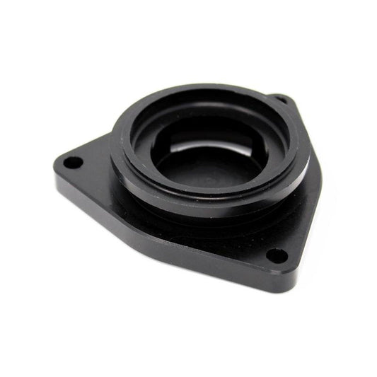 Torque Solution Tial Blow Off Valve Adapter (Black): Hyundai Genesis Coupe 2.0T 2010+
