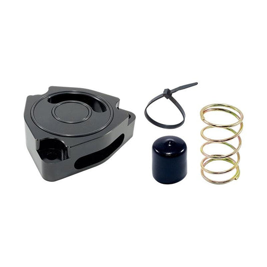 Torque Solution Blow Off BOV Sound Plate (Black): Hyundai Veloster Turbo