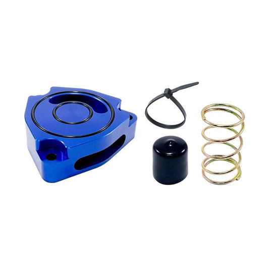 Torque Solution Blow Off BOV Sound Plate (Blue): Kia Forte KOUP Turbo 2014+