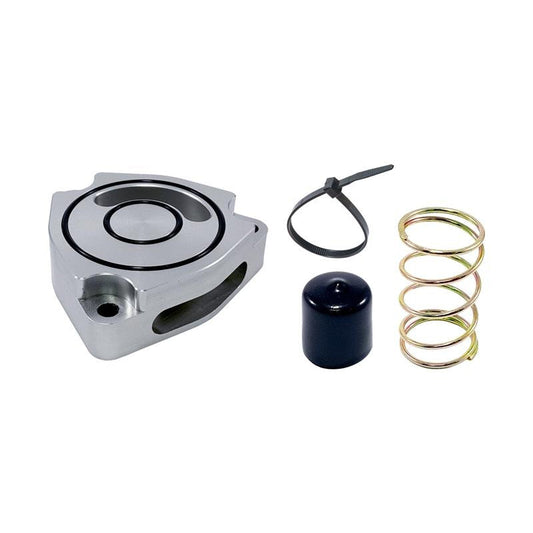 Torque Solution Blow Off BOV Sound Plate (Silver): Kia Forte KOUP Turbo 2014+