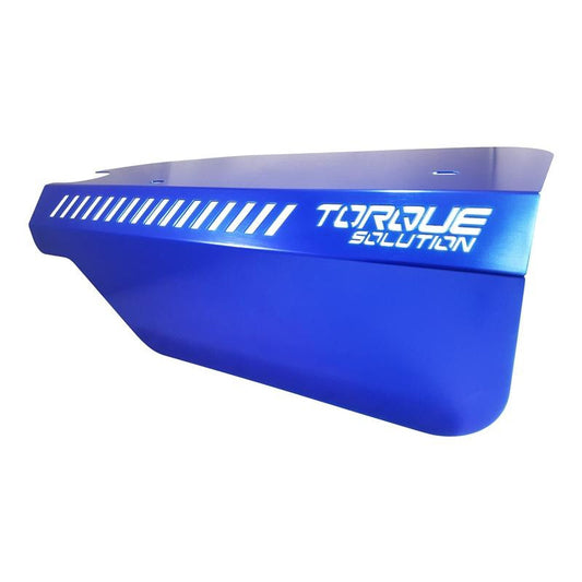 Torque Solution Engine Pulley Cover (Blue): Subaru WRX 2015+