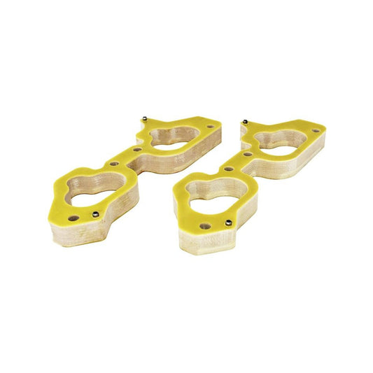 Torque Solution Phenolic Thermal Intake Spacers: 19mm for Subaru EJ Engines w/ Long Runner IM