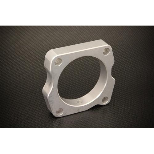 Torque Solution Throttle Body Spacer (Silver): Honda Ridgeline 2006-2010