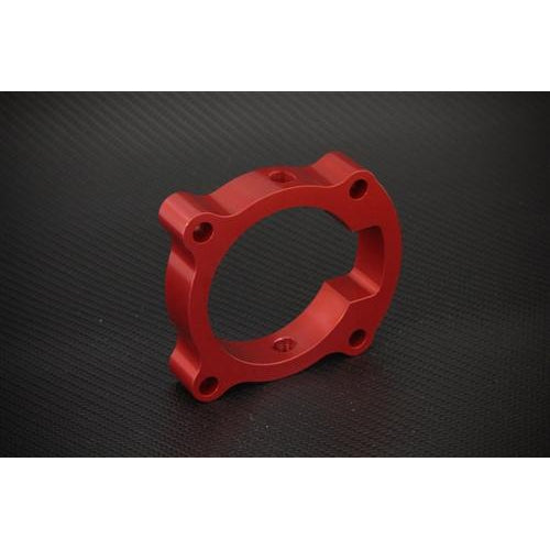 Torque Solution Throttle Body Spacer (Red): Hyundai Genesis Coupe 2.0T 2010-2012