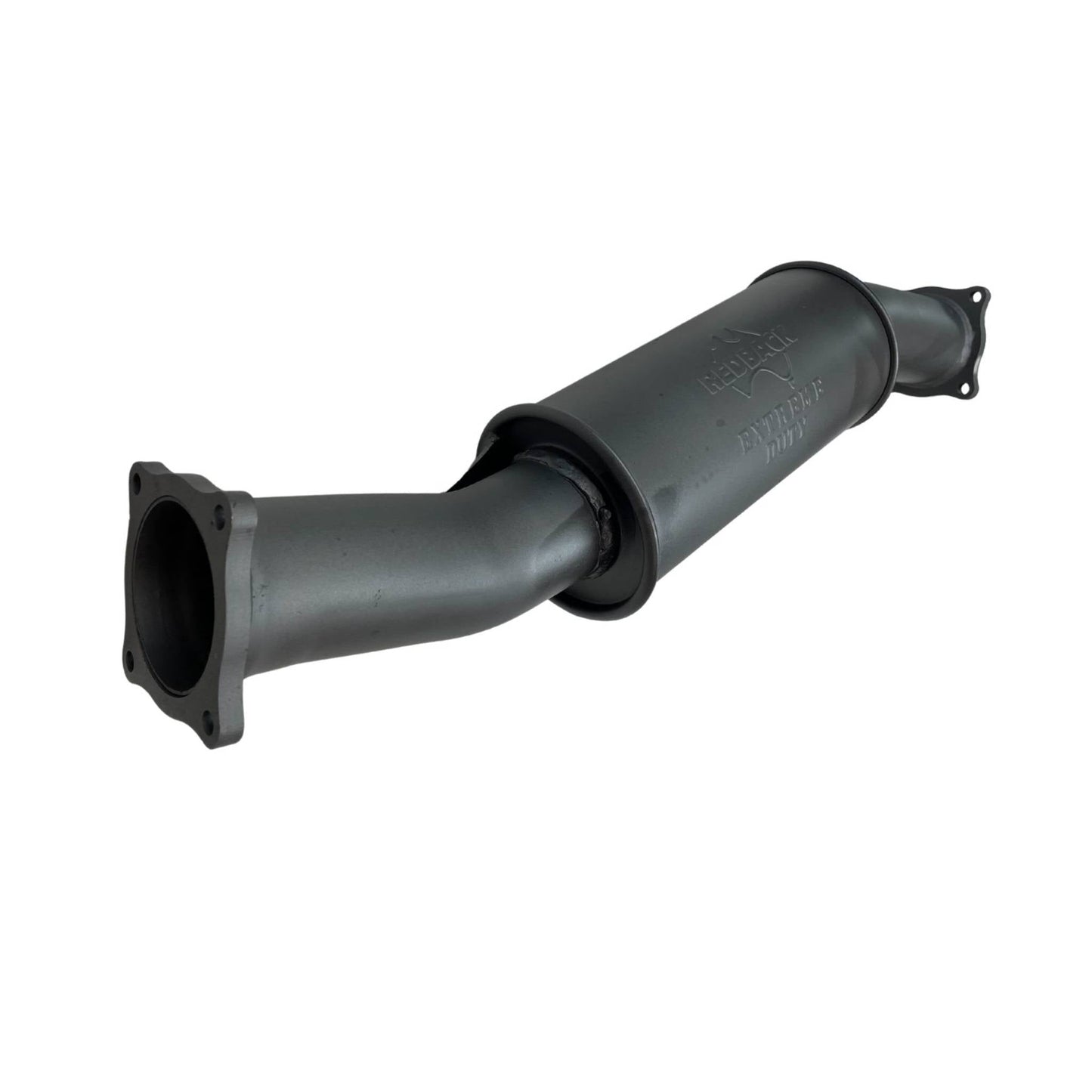 Redback Extreme Duty Straight Piped Resonator (Offset/Offset,)