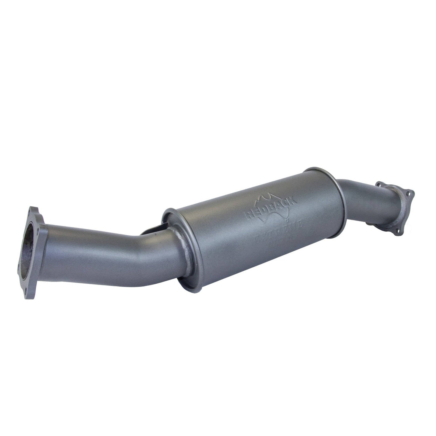 Redback Extreme Duty Exhaust for Toyota Landcruiser 75 Series Leaf Suspension Front with 1HD Conversion