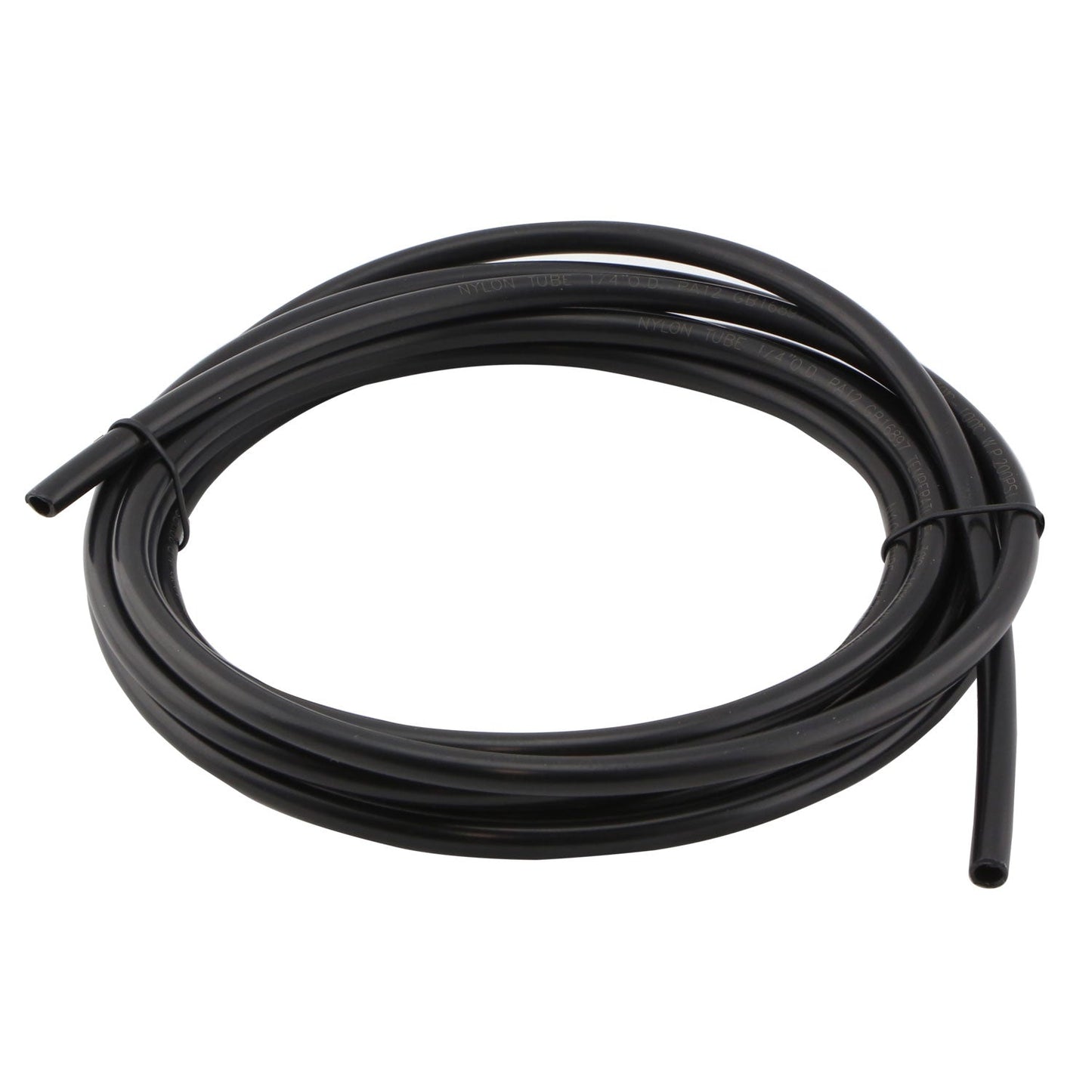 Turbosmart Nylon Tubing 1/4" Black 3m Length - TS-0550-3056