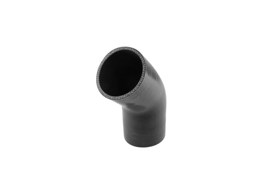 Turbosmart Silicon 45 Degree Silicon Hose Elbow 3.00" (Black) - TS-HE45300-BK