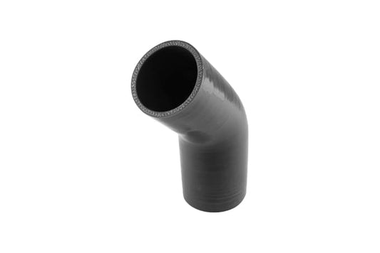 Turbosmart Silicon 45 Degree Reducer Elbow 2.50–2.75"(Black) - TS-HRE4250275-BK