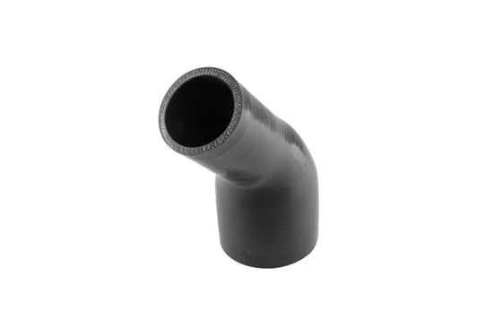 Turbosmart Silicon 45 Degree Reducer Elbow 2.00–3.00"(Black) - TS-HRE42030-BK