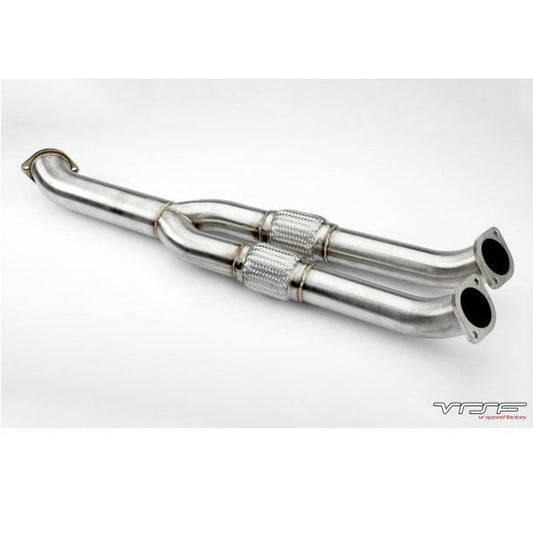 VRSF Nissan GTR 3.5″ Stainless Steel Mid Pipes