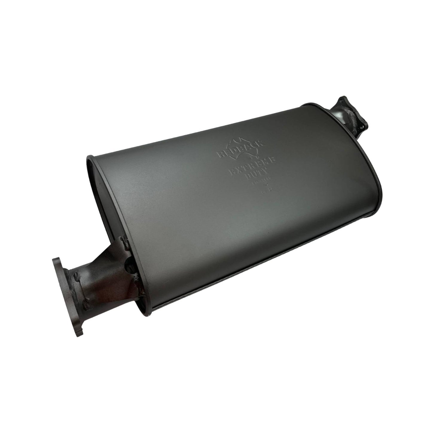 Redback Extreme Duty Straight Piped Muffler (Offset/Offset, 5��� Round)